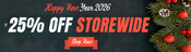 Celebrate Christmas with Up to 25% OFF Storewide