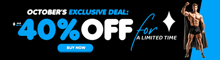October's Exclusive Deal: Save Up to 40% for a Limited Time